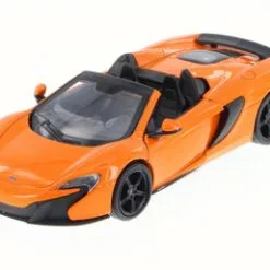 Motor Max McLaren 650S Spider Convertible, Orange Convertible - 79325 - 1/24 Scale Diecast Model Toy Car