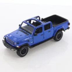 2021 Jeep Gladiator Overland (Open Top), Blue - Motor Max 79365/2D - 1/27 Scale Diecast Car