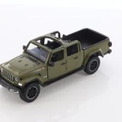 2021 Jeep Gladiator Overland (Open Top), Green - Motor Max 79365/2D - 1/27 Scale Diecast Car