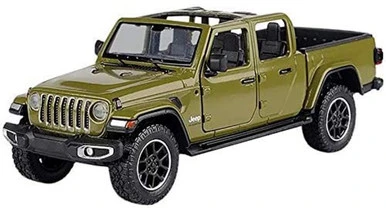 2021 Jeep Gladiator Overland (Open Top), Green - Motor Max 79367GN - 1/27 Scale Diecast Car 3 2021 Jeep Gladiator Overland (Open Top), Green - Motor Max 79367GN - 1/27 Scale Diecast Car