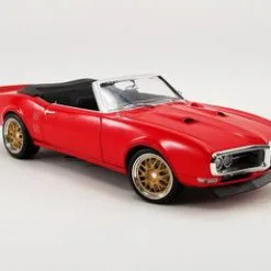 1968 Pontiac Firebird Convertible - Restomod, Candy Red - Acme A1805214 - 1/18 Scale Diecast Car