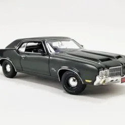 1971 Oldsmobile Cutlass SX Rocket 455, Antique Jade Green - Acme A1805619 - 1/18 Scale Diecast Car