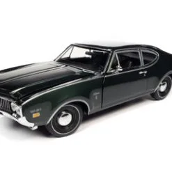 1969 Oldsmobile Cutlass SW-31 Post Coupe (MCACN), Glade Green Auto World - 1/18 Scale Diecast Car