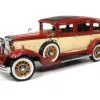 1931 Peerless Master 8 Sedan, Burgundy And Cream - Auto World AW304 - 1/18 Scale Diecast Car -International Diecast Cars Shop AW304 R2 1931 Peerless Master 8 Sedan 118 1 71899.1662133275.386.513