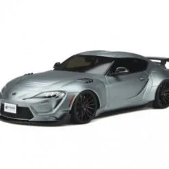 2019 Toyota Supra GR, Phantom Matte Gray - GT Spirit GT343 - 1/18 Scale Resin Model Toy Car