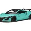 2017 Honda NSX Customized Car By LB-Works, Tiffany Blue - GT Spirit GT806 - 1/18 Scale Resin Car