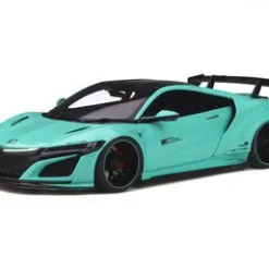 2017 Honda NSX Customized Car By LB-Works, Tiffany Blue - GT Spirit GT806 - 1/18 Scale Resin Car