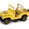 Jeep CJ-5 , Sunshine Yellow - Johnny Lightning JLSP150/24B - 1/64 Scale Diecast Model Toy Car -International Diecast Cars Shop JLSP150 24B R2 2021 Classic Gold R2 Jeep CJ 5 164 1 24474.1637363438.386.513