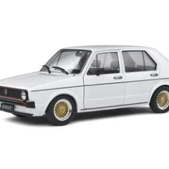 1983 Volkswagen Golf L, White Custom - Solido S1800211 - 1/18 Scale Diecast Model Toy Car