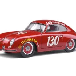 1953 Porsche 356 Pre-A, #130 James Dean Tribute - Solido S1802804 - 1/18 Scale Diecast Model Toy Car