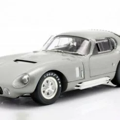 1965 Shelby Cobra Daytona Coupe, Silver - Shelby Collectibles SC132SV - 1/18 Scale Diecast Car