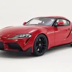 2021 Toyota Supra GR 3.0, Renaissance Red - GT Spirit US038 - 1/18 Scale Resin Model Toy Car