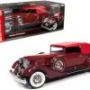 1934 Packard V12 Victoria, Burgundy - Auto World AW271 - 1/18 Scale Diecast Model Toy Car -International Diecast Cars Shop aw271 aw burgundy 1934 packard v12 victoria diecast toy car 1 23837.1621292868.386.513