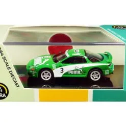 Mitsubishi 3000GT GTO PUMA Hardtop, Green And White - Paragon PA65134PU - 1/64 Scale Diecast Car
